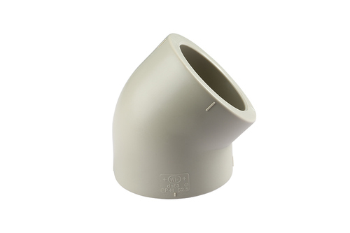 康乐PPH45°弯头(DIN)