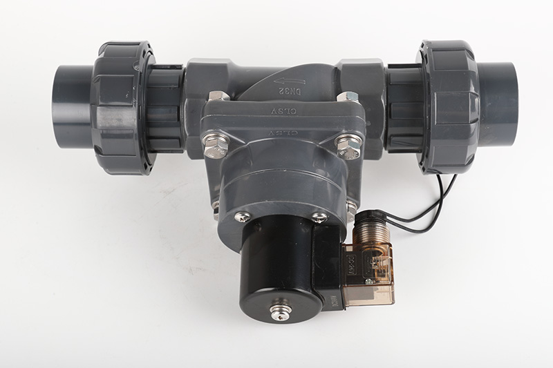 康乐UPVC电磁阀双由令